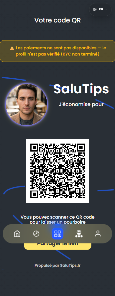 Utiliser le QR